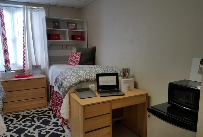 Ligon Hall Room Staged Wide Shot Right