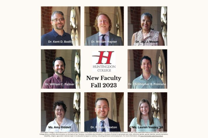 Eight New Faculty Join Huntingdon
