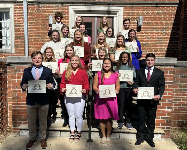 Greek students initiated into Order of Omega