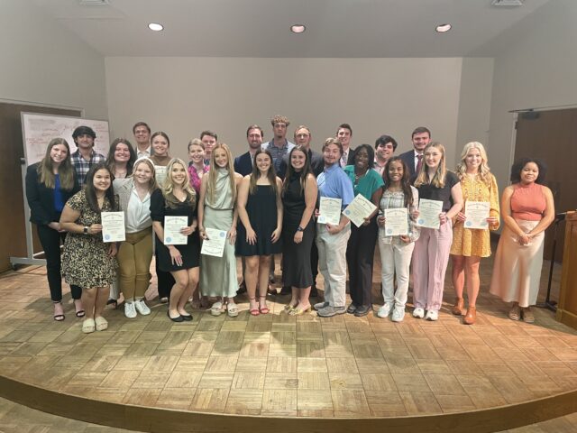 Omicron Delta Kappa Taps Newest Inductees