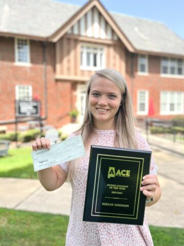 Huntingdon Alumna recognized as AACE Intern of the Year