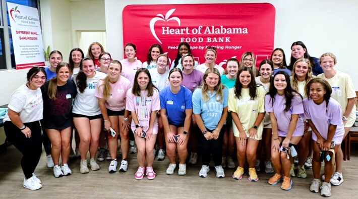 Huntingdon College Panhellenic Volunteers