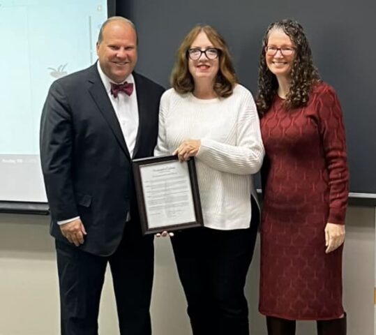 Beloved Huntingdon Professor Honored with Emerita Status