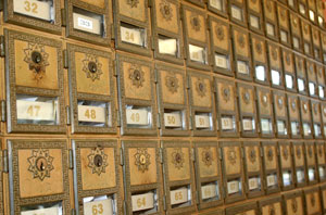 student mailboxes