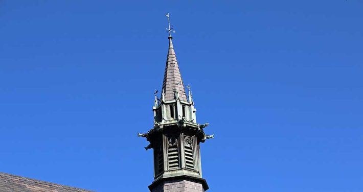 Flowers steeple